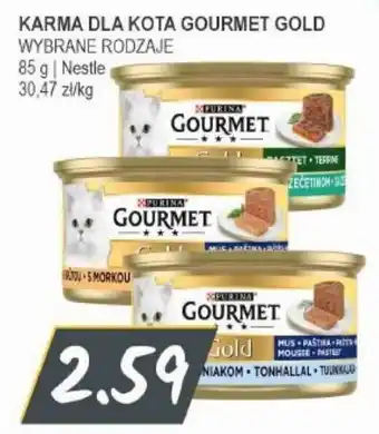 Karma dla kota Gourmet Gold