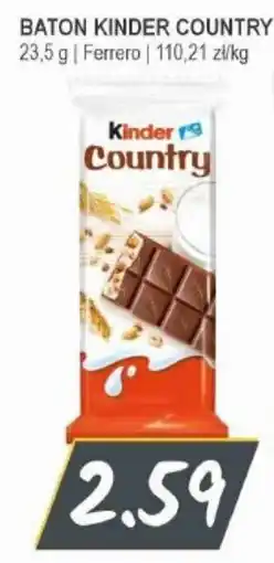 Słoneczko Kinder Country oferta