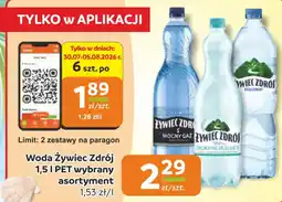 Gama Woda Żywiec Zdrój oferta