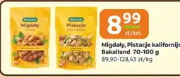 Gama Migdały, Pistacje kalifornijskie Bakalland oferta