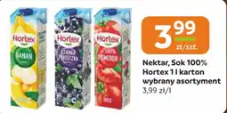 Gama Nektar, Sok 100% Hortex oferta