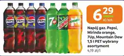 Gama Napój gaz. Pepsi, Mirinda orange, 7Up, Mountain Dew oferta