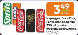 Gama Napój gaz. Coca Cola, Fanta orange, Sprite oferta