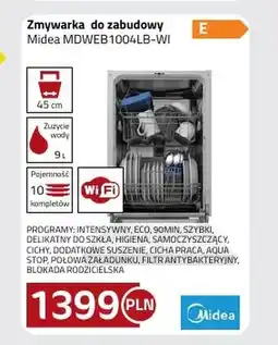 Kakto Zmywarka do zabudowy Midea oferta
