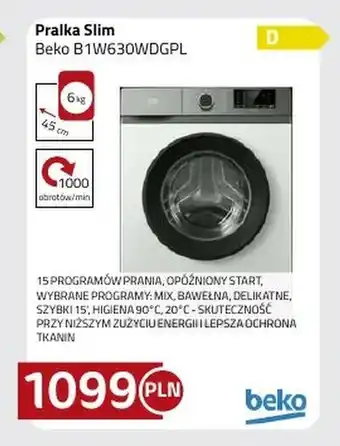 Kakto Pralka Beko oferta