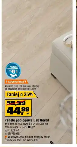 OBI Panele podłogowe OnLine oferta