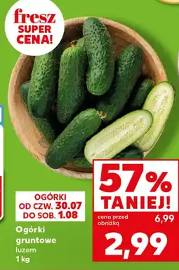 Kaufland Ogórki oferta