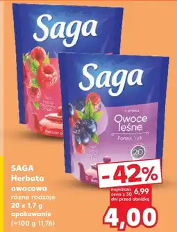 Kaufland Herbata owocowa Saga oferta