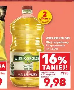 Kaufland Olej Wielkopolski oferta