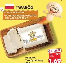 Kaufland Twaróg Mlekpol oferta