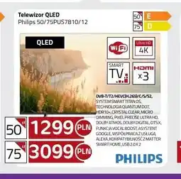 Kakto Telewizor QLED Philips 75PUS7810/12 oferta