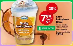 Żabka Lody koktajlowe Koral krówka-kukułka oferta