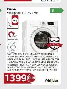 Kakto Pralka Whirlpool oferta