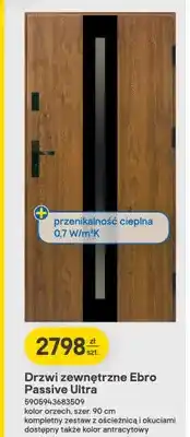 Castorama Drzwi zewnętrzne Ebro Passive Ultra oferta