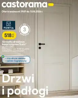 Castorama Skrzydło drzwiowe bezprzylgowe Fortia Surin oferta
