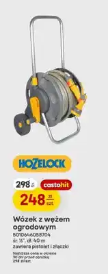 Castorama Wózek z wężem ogrodowym Hozelock oferta
