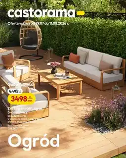 Castorama Zestaw mebli Lagos 5-osobowy GoodHome oferta
