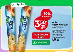 Żabka Lody Nestea Peach oferta