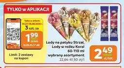 Gama Lody na patyku Koral Strzał oferta