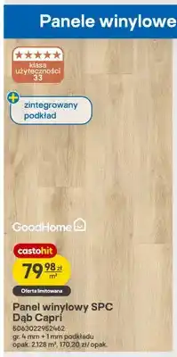 Castorama Panel winylowy SPC Dąb Capri oferta