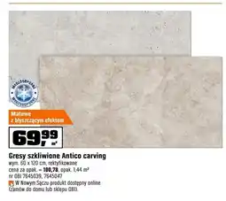 OBI Gres szkliwiony Antico carving oferta