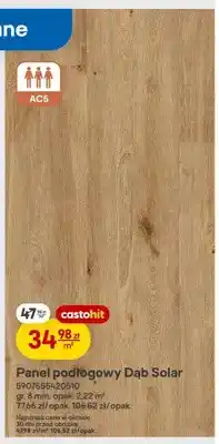 Castorama Panel podłogowy Dąb Solar 8 mm AC5 oferta