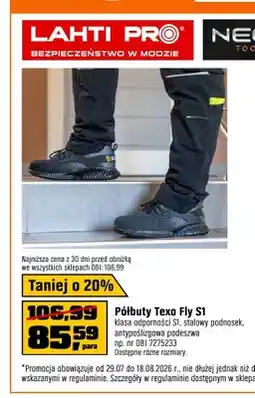 OBI Półbuty robocze Lahti Pro Texo Fly S1 oferta