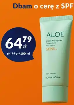 DOZ.PL Krem do opalania Holika Holika Aloe Cica Waterproof Sunscreen SPF 50+ oferta