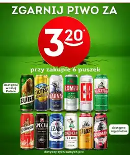 Żabka Piwo Żubr Jasne Pełne oferta