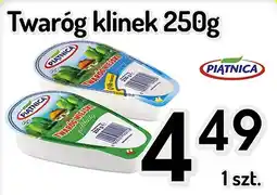 Delikatesy Piotruś Pan Twaróg klinek Wiejski półtłusty Piątnica oferta