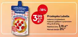 Żabka Przekąska Lubella makaron z truskawkami oferta