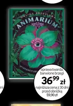 Empik Książka Animarium oprawa twarda barwione brzegi oferta