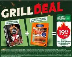 Żabka Zestaw grill jednorazowy + kiełbasa śląska Tarczyński oferta