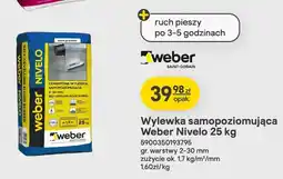 Castorama Wylewka samopoziomująca Weber Nivelo oferta