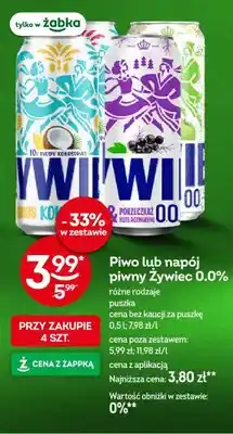 Żabka Napój piwny bezalkoholowy Żywiec Ananas i Kokos oferta