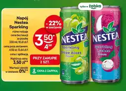 Żabka Napój Nestea Joy Sparkling Grape Aloes oferta