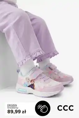 CCC Buty dziecięce sneakersy Disney Frozen oferta