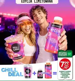 Żabka Zestaw kubek z lodem Fill & Chill + lemoniada Wycisk Bittersweet oferta