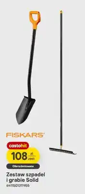 Zestaw szpadel i grabie Solid Fiskars