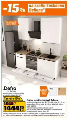 OBI Zestaw mebli kuchennych Defra Belluno oferta
