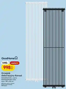Castorama Grzejnik dekoracyjny GoodHome Kensal oferta