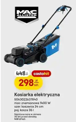 Castorama Kosiarka elektryczna Mac Allister oferta