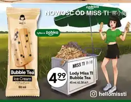 Żabka Lody Miss Ti Bubble Tea oferta
