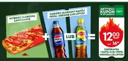 Żabka Zestaw zapiekanka + napój Mirinda 0,5 l oferta