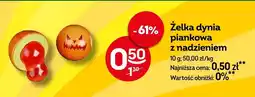 Żabka Żelka dynia piankowa z nadzieniem oferta