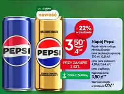 Żabka Napój Pepsi oferta