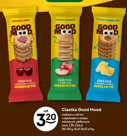 Żabka Ciastka z nadzieniem o smaku wiśniowym Good Mood oferta