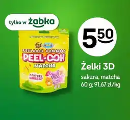 Żabka Żelki 3D Peel-Coh Sakura oferta