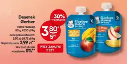 Żabka Deserek Gerber Jabłko Mango oferta