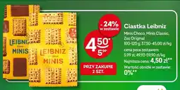 Żabka Ciastka Leibniz Minis Classic oferta